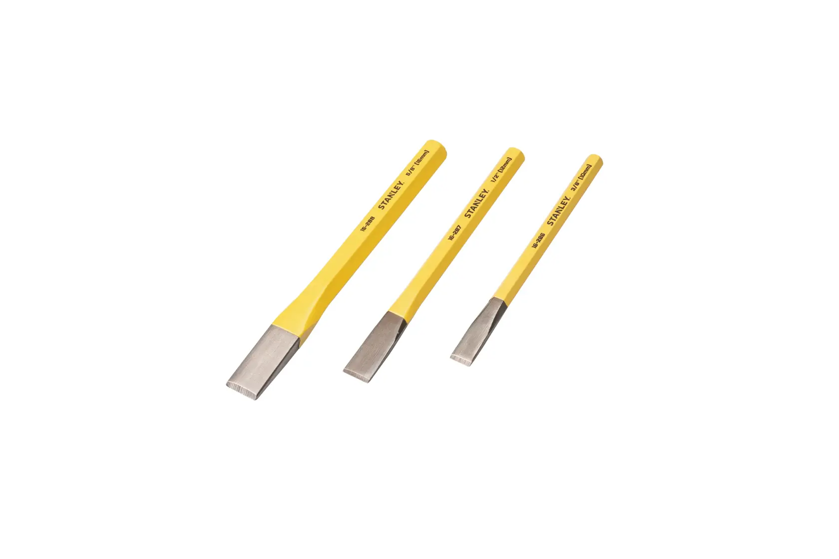 Stanley Kit 3Pc Cold Chisel Side View