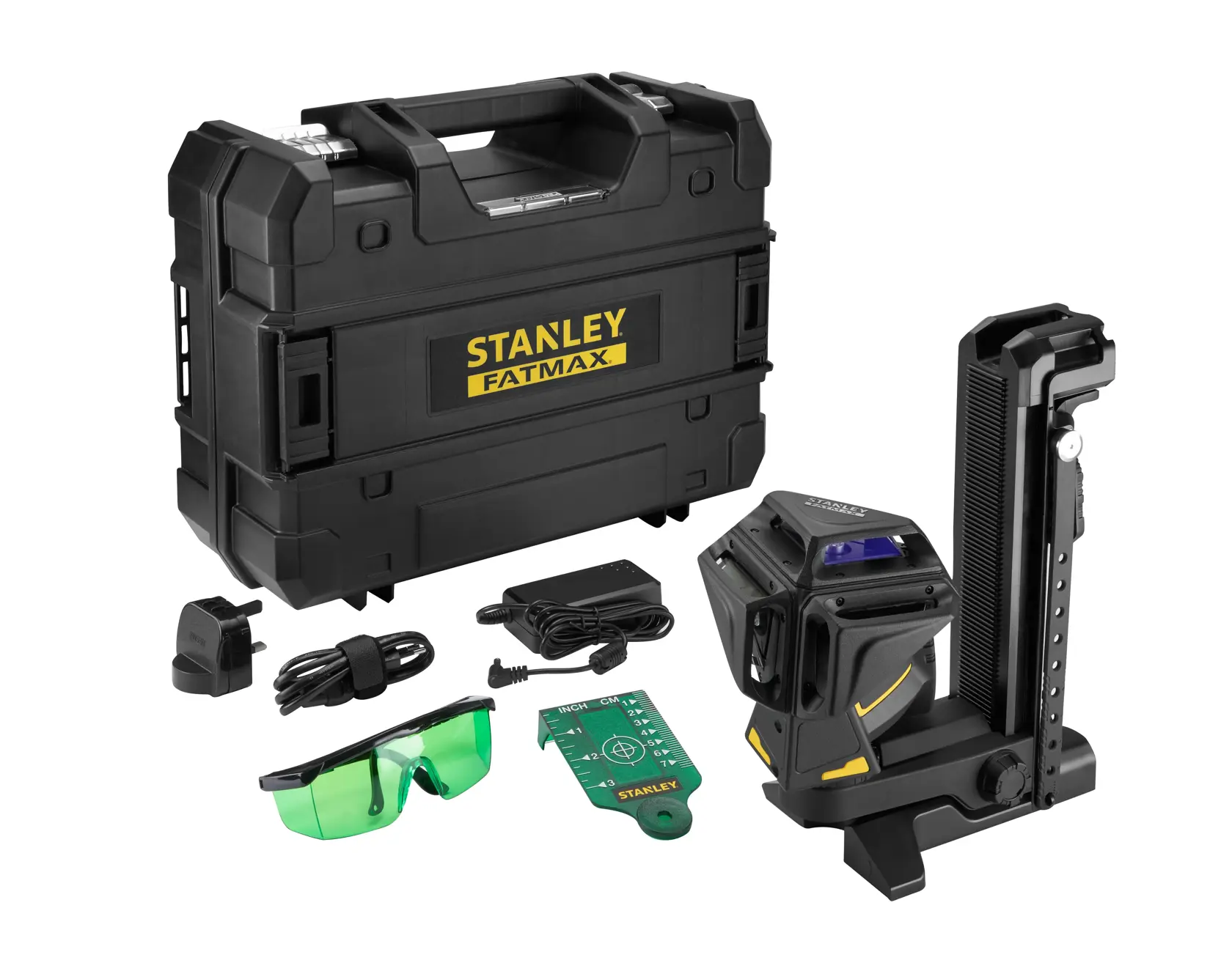 STANLEY® FATMAX® X3G Green Beam Multi-line 35/50m laser level Front