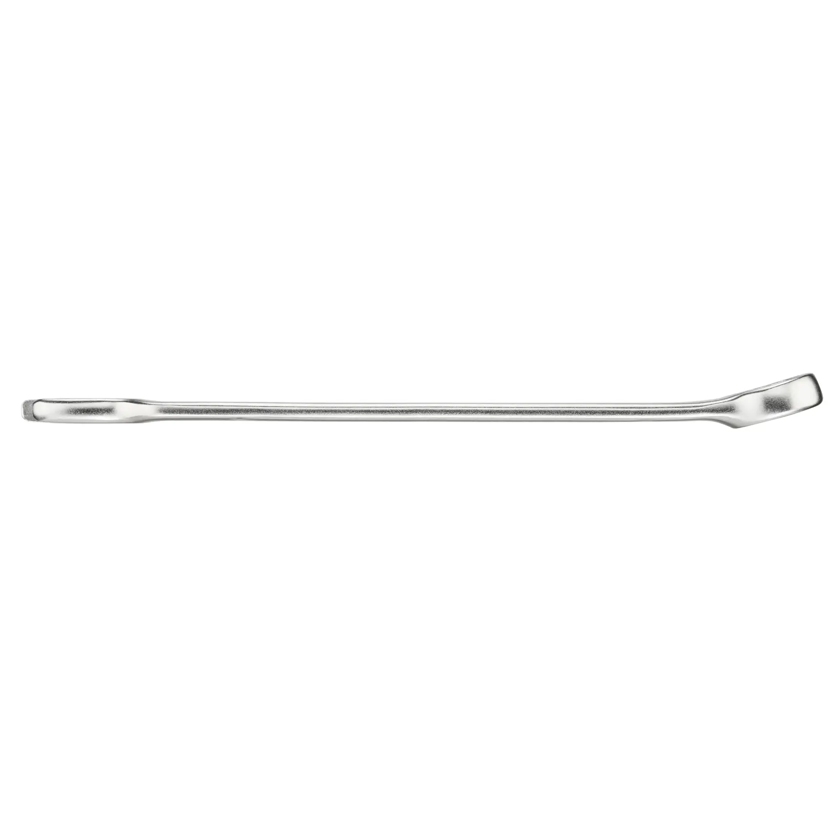 STANLEY FMMT13038-0 steel pry bar, photographed from the side on a white background.