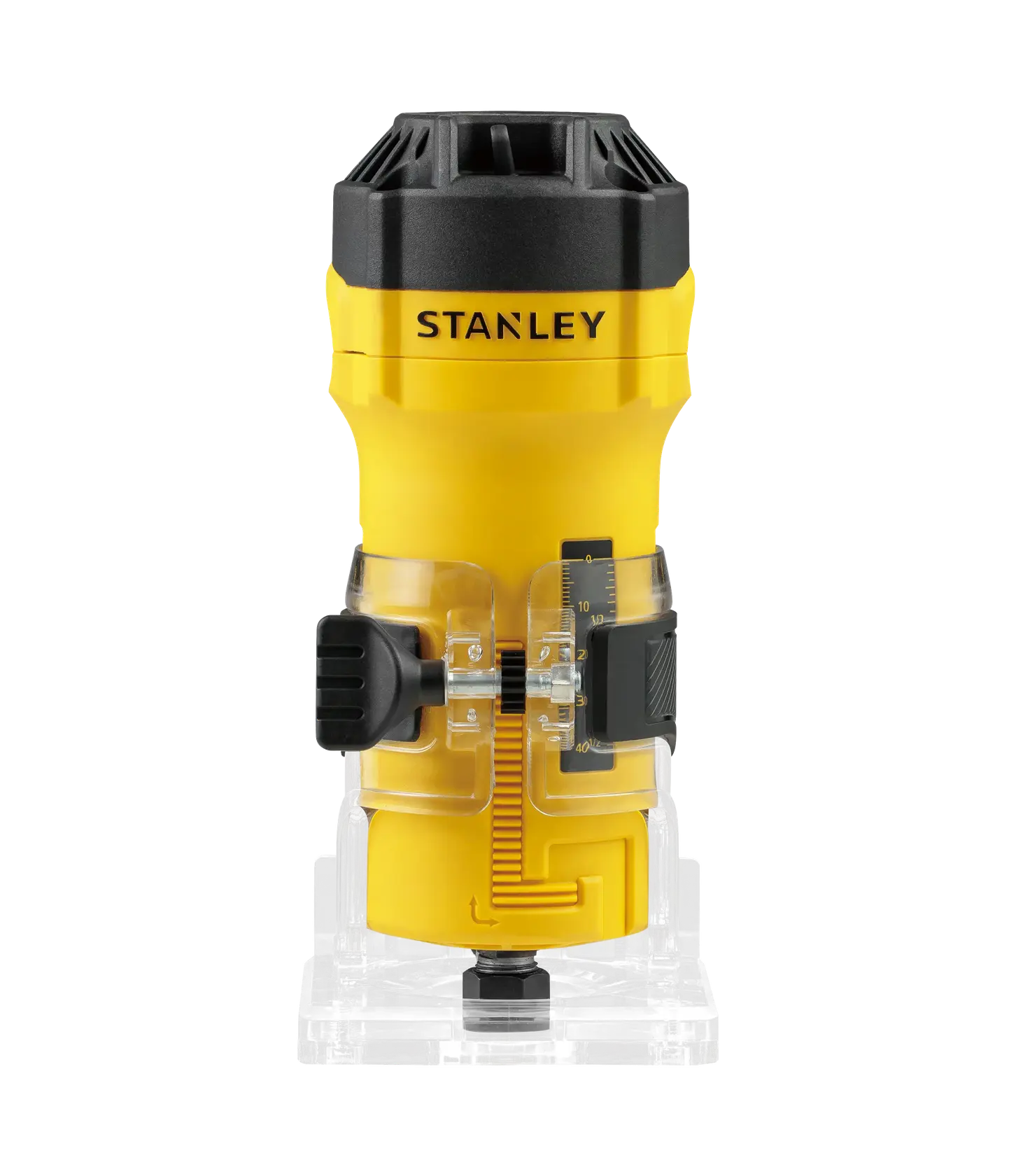 STANLEY router front view, yellow, ST55-B2, ST55-KR, ST55, ST55-B3, ST55-B2C, ST55-BR, photography.